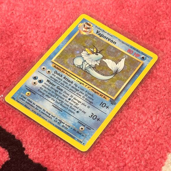 Vaporeon #12 – Pokémon Jungle – As Pictured - Picture 3 of 6